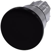 SIEMENS A6X30140717 Mushroom MUSHROOM PUSHBUTTON. 40MM. BLACK