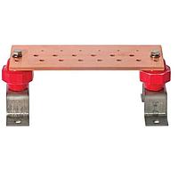 Wakefield Thermal SCGB-4KT Ground Bar Kits Ground Bar Kit, 22 Offset Holes, Copper, Bare, 10" L, 4" W, 4" H, 0.25"ness