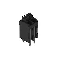 Wurth Elektronik 691410100002 Fixed Terminal Blocks WR-TBL 3.5mm pitch Monoblock THT Black Vertical Dual Pin cable entry Screwless Push In 2P