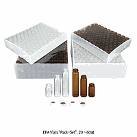 SciLab SL.Vi1276 Vial “EPA”, Amber, 30㎖, Φ28×h72.5mm, Screw 24-400