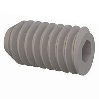 Essentra Components 010640T025 Set Screw Set Screw, Socket Head, #6-40 Thread, 1/4 Lg