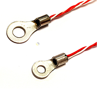 Sterling Sensors RSLUGTM0605M0AS7 Bolt-on Ring Lug Washer RTD Sensor (Pt100 Class B -50~175°C, 5m 3 wire PFA; M6)