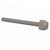 Essentra Components 090832175TEG Knurled Screw Slotted Thumb Screw, #8-32 Thread, 1 3/4 Lg