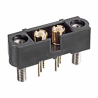 Harwin M80-MV312M3-02 Power to the Board MALE VERT 4.5 COAX 2 POS 6 GHz 50 Ohm
