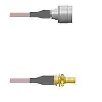 Amphenol Custom Cable Q-2M03O000R072i RF Cable Assemblies N-SP/SMB-SJB G316D 72I