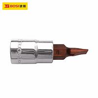 BOSI BS365907 1/4'' Bit Socket Slotted (7mm,length 37mm)