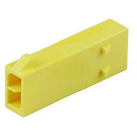Molex 215922-0641 Plug Housing Micro-Fit+ Versa Color Plug Housing Dual Row 6 Ckts Free Hanging GloWire Ylw