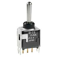 NKK Switches B19AB Process Sealed Subminiature Antistatic Toggles SWITCH TOGGLE