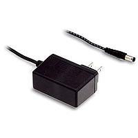 MEAN WELL SGA12U24-P1J Fixed Plugs 12W 24V 0.5A USA 2.1x5.5 Level VI