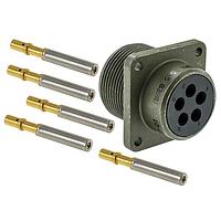 Amphenol Industrial 10-214824-10S Connectors ER 7C 7#8 SKT PLUG