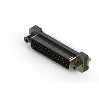 EDAC 627-025-224-017 D-Sub Connectors - Standard Density Vertical Plastic Body D-Sub Connector