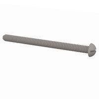 Essentra Components 010632R187 Round Slotted Round Slotted Screw, #6-32 Thread, 1 7/8 Lg