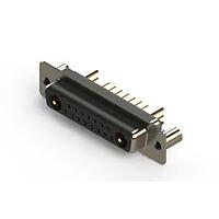 EDAC 628-17W2624-5TB Mixed Contact D-Sub Connectors Vertical Combo Dsub