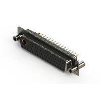 EDAC 628-47W1224-1T4 Mixed Contact D-Sub Connectors Vertical Combo Dsub