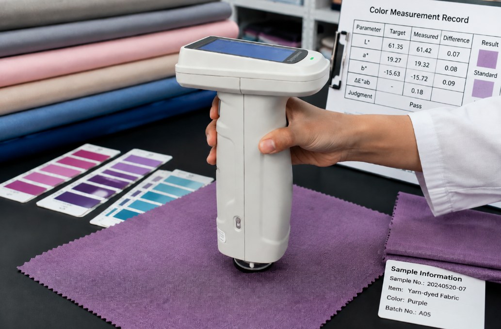 Textile metamerism evaluation under multiple lighting conditions
