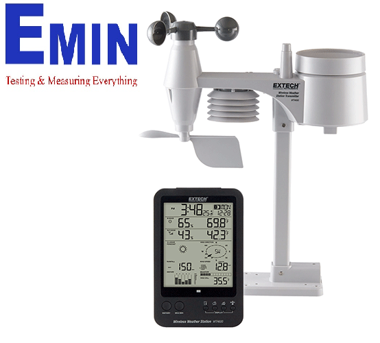 Weather monitoring instrument for outdoor environmental measurement