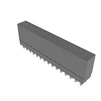 Samtec ESQ-115-12-S-D Sockets Elevated Socket Strip, 0.100" Pitch