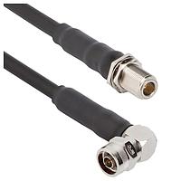 Amphenol RF 095-909-175M200 RF Cable Assemblies N RA Plg to N Bkhd Jck LMR400 2m
