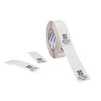 HellermannTyton 596-01904 Labels Hydraulic Label, Self-laminating, Thermal Transfer, 1.2" x 5.3", White, Polyester, 650/Roll