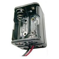 Eagle Plastic Devices 12BH543A-GR Battery Holders 4N WIRES BLACK