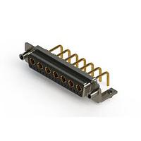 EDAC 630-24W7650-1TD Mixed Contact D-Sub Connectors Right-angle Power Combo D-Sub Connector
