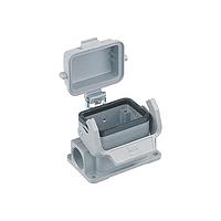 HARTING 09300062296 Housings SURFACE MOUNTING HSG HAN 6B 2 SIDE ENTRY