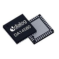 Dialog Semiconductor DA14580-01AT2 Bluetooth Bluetooth Low Energy 4.2 SoC with integrated ARM Cortex M0, memories and peripherals 24 GPIOs in QFN40 and 0.4mm pin pitch package