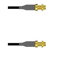 Amphenol Custom Cable Q-2Y02Y0008036i RF Cable Assemblies SMA-SJB/SMA-SJB RG58 36I