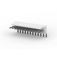 AMP Connectors - TE Connectivity 1-640455-2 Polarized POLARIZED HEADER 12P Right Angle Post tin