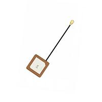 Quectel YCGO010AA GNSS Antennas - GPS, GLONASS, Galileo, Beidou Embedded with Cable, Active, 1559-1606, GNSS L1, Ceramic, 50+/-3, IPEX ?, Cable Mounting, 18  18  6.5