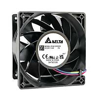 Delta Electronics, Inc. PFB1224GHEP0 Axial DC Axial Fan, 120x120x38mm, 24VDC, 4x Lead Wires, Tach/PWM, Industrial Series