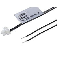 Molex 224092-1044 Discrete Wire Cable Assemblies CLIK-Mate-to-Pigtail OTS Cable Assembly 1.25mm P SR 600.00mm Length 4 Ckts WHT