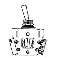 Honeywell 22AT2-T Toggle Switches Toggle SW 8PDT 2POS SOLD T type Term