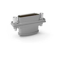 AirBorn MM-4Q2-100-213-8100 D-Sub MIL Spec Connectors Micro-D, Metal, Cable Mount Receptacle, Integrated Shield Termination