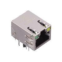 TRP Connector 1-2250024-1 Magnetic Jack Single Port Tab Up with LED