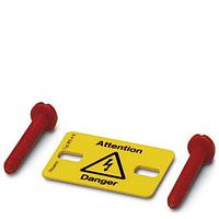 PHOENIX CONTACT 1004209 Warning Plate WS 4-6 WARNING PLATE