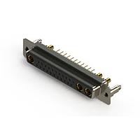 EDAC 628-25W3624-2TD Mixed Contact D-Sub Connectors Vertical Combo Dsub