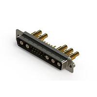 EDAC 627-17W5222-5N2 Mixed Contact D-Sub Connectors Vertical Combo Dsub