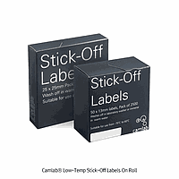 Camlab CL.1158437 Label stick-off 50X25mm, roll of 2500