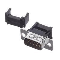 Amphenol Commercial Products L117DEFRA09P Plug D-SUB IDC PIN 9P