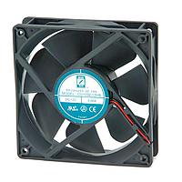 Orion Fans OD1232-48HB Axial DC Fan, 120x120x32mm, 48VDC, 120CFM, 0.16A, 51dBA, 3750RPM, Dual Ball, Leads