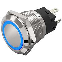 EAO 82-5151.1123 Anti-Vandal 12VAC/DC Blue Illum 19mm, QC