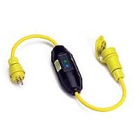 Molex 130153-0070 GFCI Cords Super-Safeway  In-Line Industrial GFCI, Portable, Single Phase, Manual Reset, NEMA 5-15 Plug & Connector, 15A, 120V, 1.83m (6.0') Cord Length