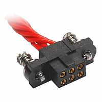 Harwin M80-4D11605FC Power to the Board 8+8 Pos. Female DIL 22AWG Cable Conn. Kit, 101Lok