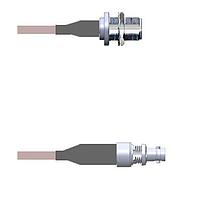 Amphenol Custom Cable Q-2500S000H036i RF Cable Assemblies N-SJB/HDBNC-SJB G142 36I