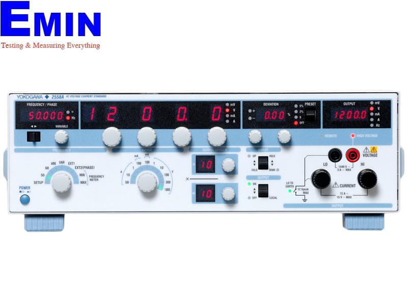 Yokogawa 2558A 交流標準電圧電流発生器 | EMIN.ASIA