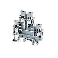 Altech CDL4UN Feed Through Terminal Block Feed-thrgh Term, DBL level 6mm 54x55.5mm