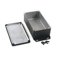Hammond Manufacturing 1590WN1FBK Die-cast box Diecast Alum Flanged 4.77x1.39x2.6" Black