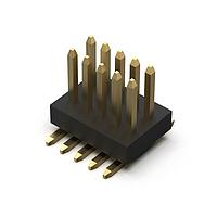 GCT (Global Connector Technology) BB080-52-A-0-0270-0150-L-D Board to Board & Mezzanine Connectors 52w, 0.8mmx1.2mm Pitch Pin Hdr, DIL, SMT, Vert, GF, Tube