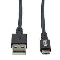 Tripp Lite U050-003-GY-MAX USB 2.0 3FT STRONG MCROUSB-B/USBACBL